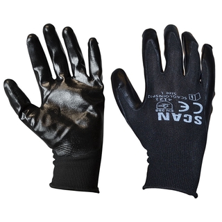 Scan Nitrile Coated Inspection Gloves