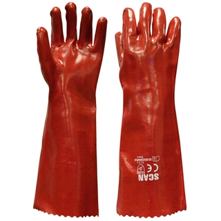 Scan PVC Gauntlet Gloves
