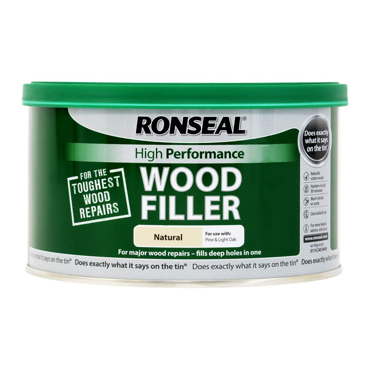 Ronseal High Performance Woodfiller Natural 275g