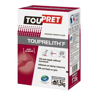 TOUPRELITH F Exterior Masonry Repair Filler 1.5kg