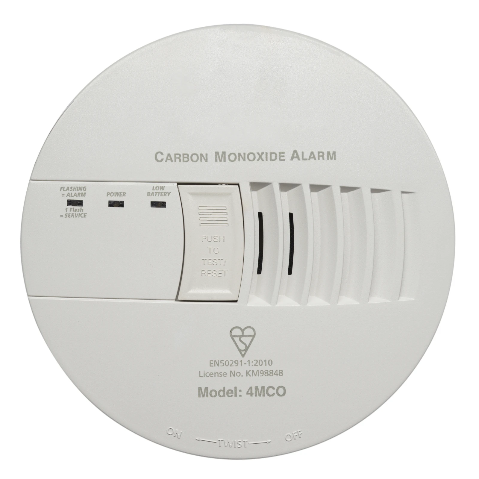 Newlec Carbon Monoxide Alarm Mains 230V