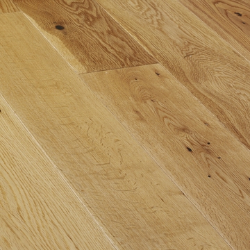 E125 Oak Rustic Satin Lacquered