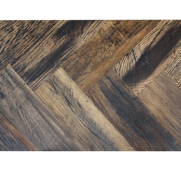 VR104 Blackened Hearth Reclaimed Oak Herringbone