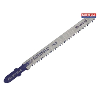 Faithfull Carbon Steel Jigsaw Blades T101B