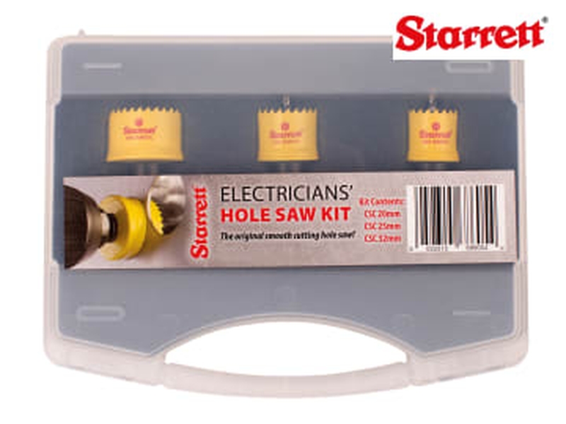 Starrett Bi-Metal Holesaw Kit