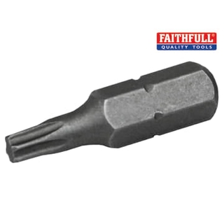 Faithfull S2 Grade Steel Screwdriver Star Bits