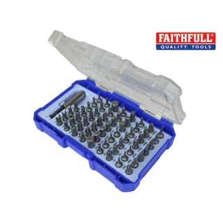 Faithfull Screwdriver Bit Set 61pc