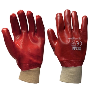 Scan PVC Knitwrist Gloves