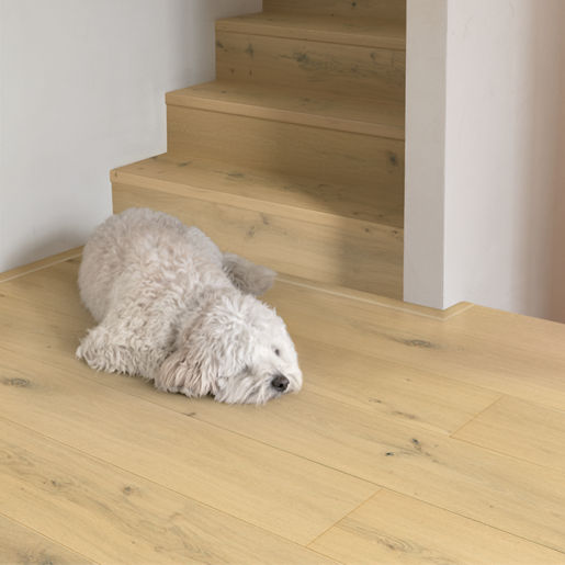 Pearl white oak extra matt - CAL7448