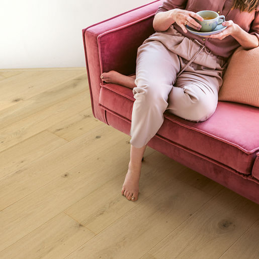 Pearl white oak extra matt - CAL7448